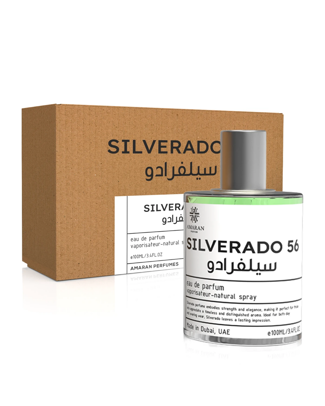 SILVERADO 56 EDP UNISEX - 100ML (3.4oz) BY AMARAN