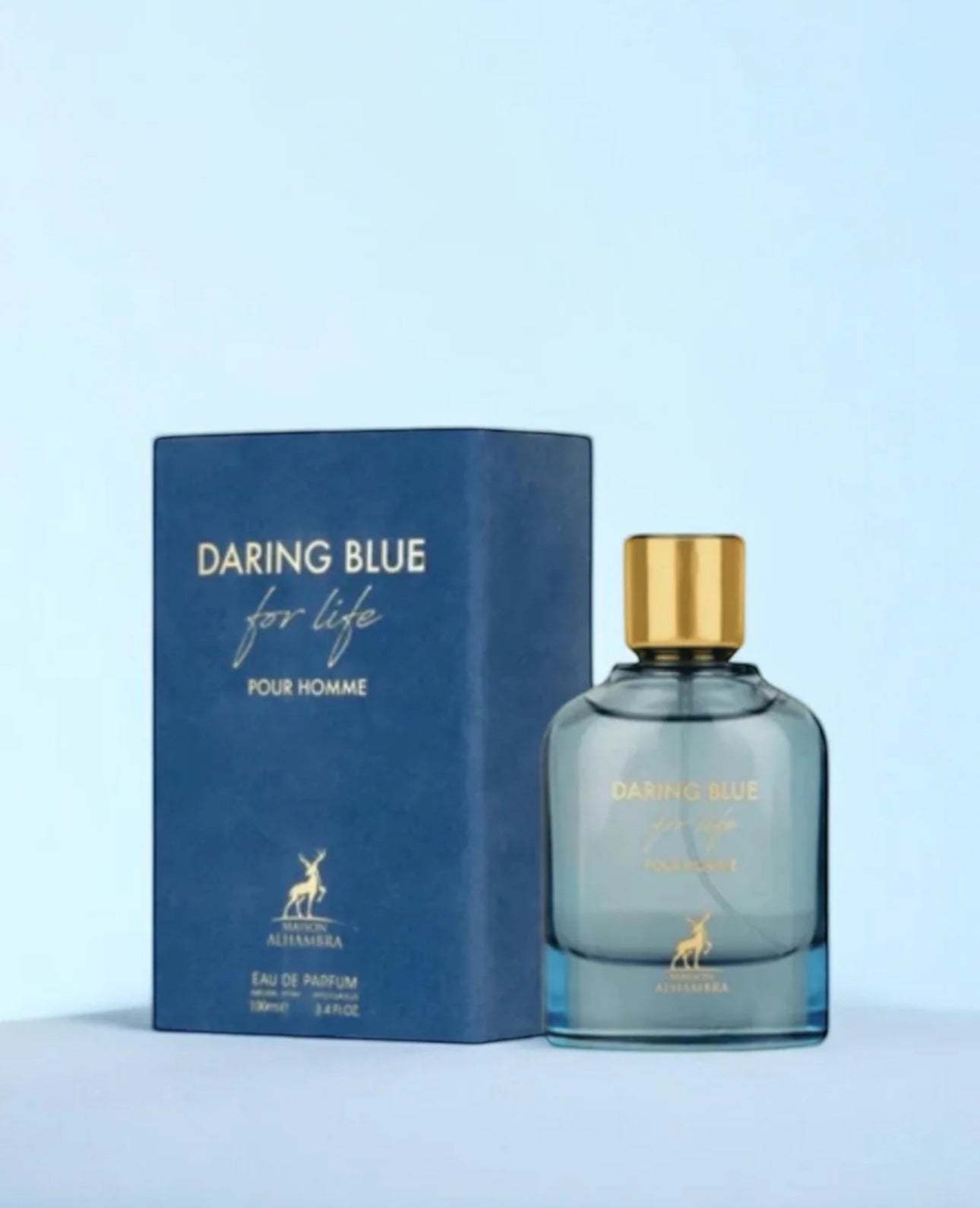 DARING BLUE FOR LIFE HOMME 100ML MAISON ALHAMBRA (como Ligth BLUE de Dolce Gabbana)