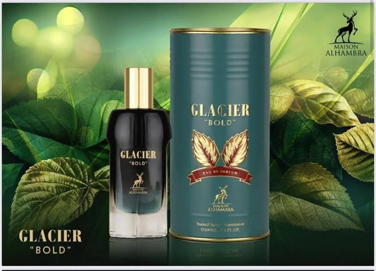 GLACIER BOLD MEN EDP - 100ML (3.40z) By MAISON AL HAMBRA