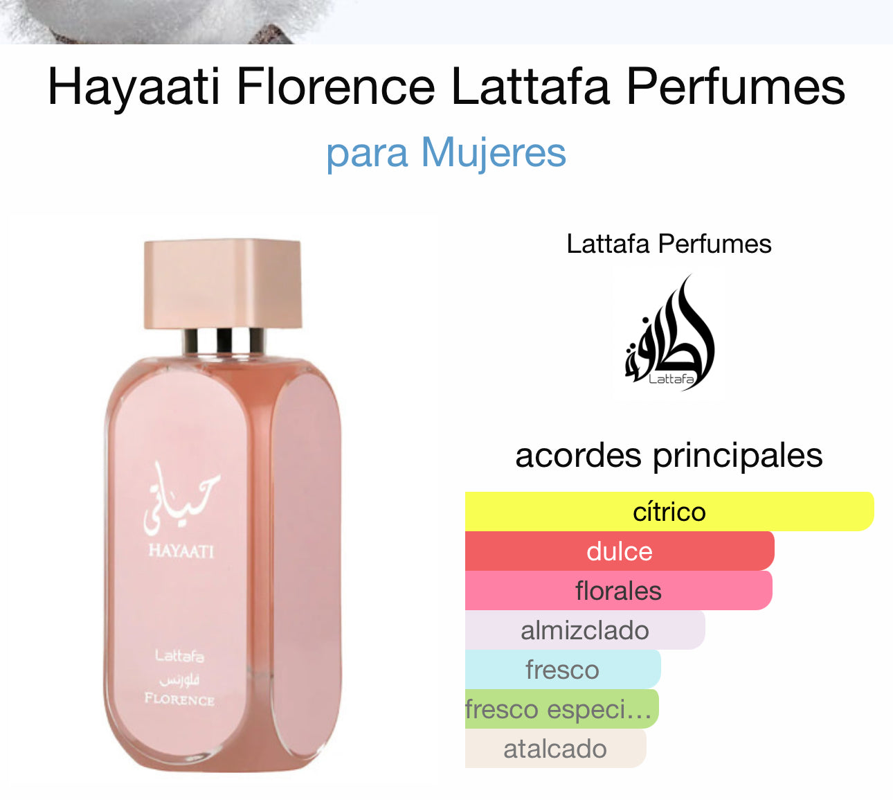 Hayaati Florence Lattafa 3.4 (Very Good Girl Carolina Herrera)