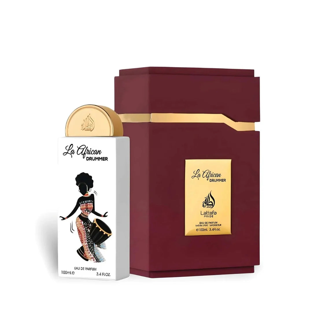 La African Drummer Eau De Parfum 100ml 3.4 FL OZ By Lattafa Pride