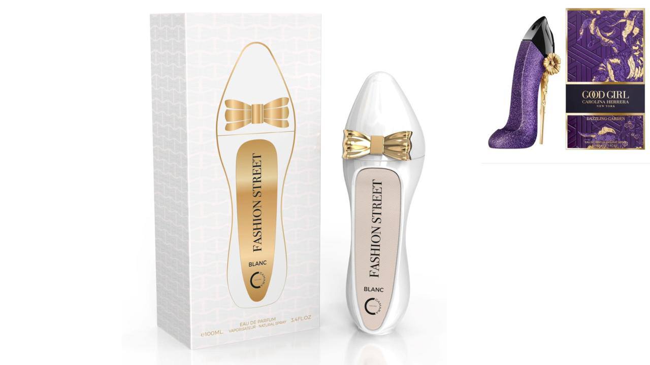 Fashion Blanc (Pour Femme) - 100ML Edp by Camara (Good Girl Dazzling Garden Carolina Herrera)