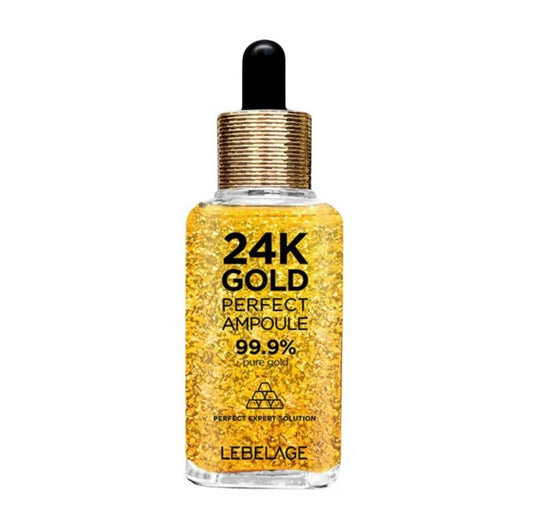 LEBELAGE 24K GOLD AMPOULA PERFECTA 50G CUIDADO DE LA PIEL HUMEDAD MANCHAS PECAS ANTIENVEJECIMIENTO