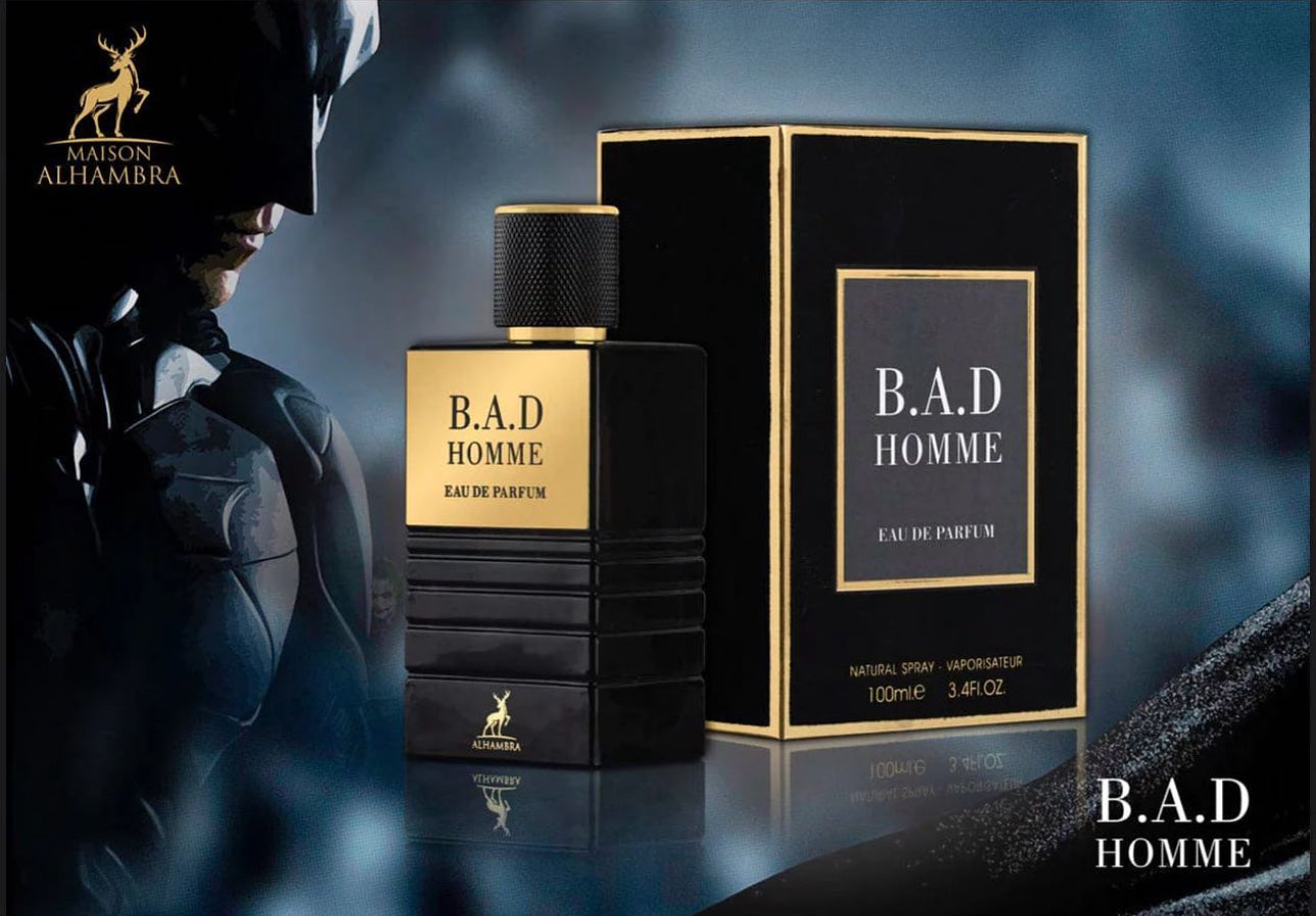 B.A.D. Homme Maison Alhambra inspirado en Bad Boy de Carolina Herrera