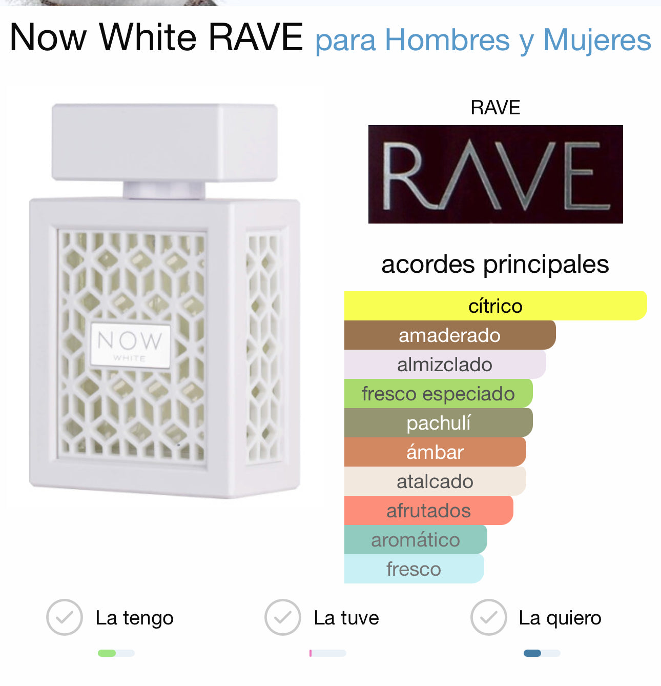 RAVE NOW WHITE( como Symphony de louis vutton)