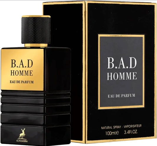 B.A.D. Homme Maison Alhambra inspirado en Bad Boy de Carolina Herrera