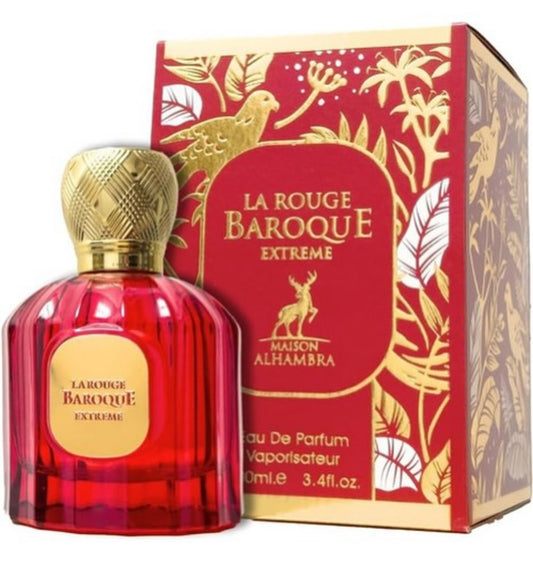 Baroque Rouge Extrait Maison Alhambra para Hombres y Mujeres inspirado en Bacarat rouge 540 extracto