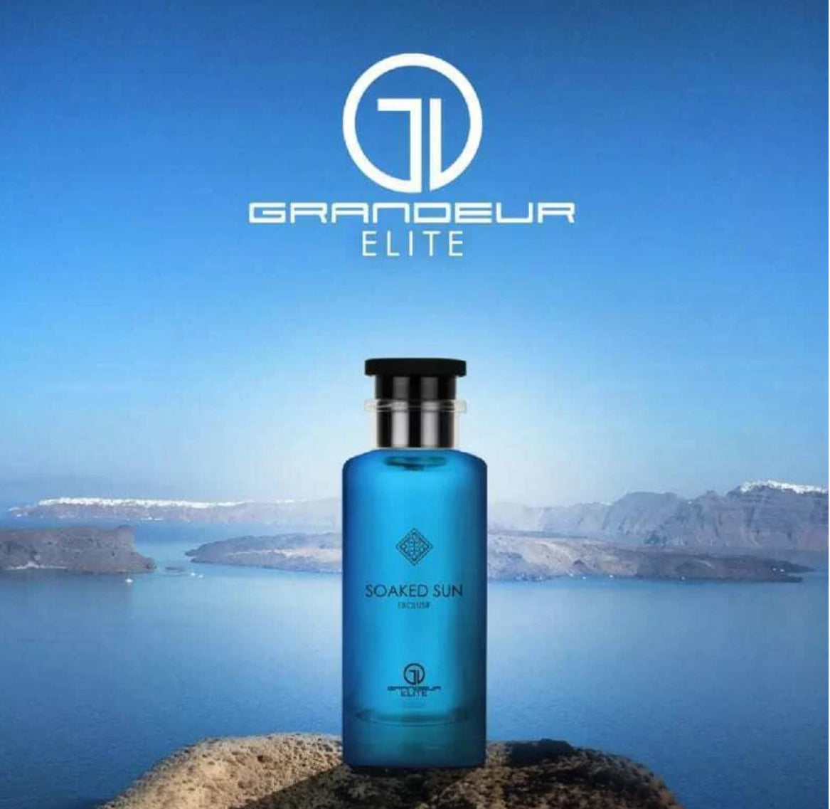 GRANDEUR ELITE- SOAKED SUN 100ml ( como Imagination de Louis Vutton)