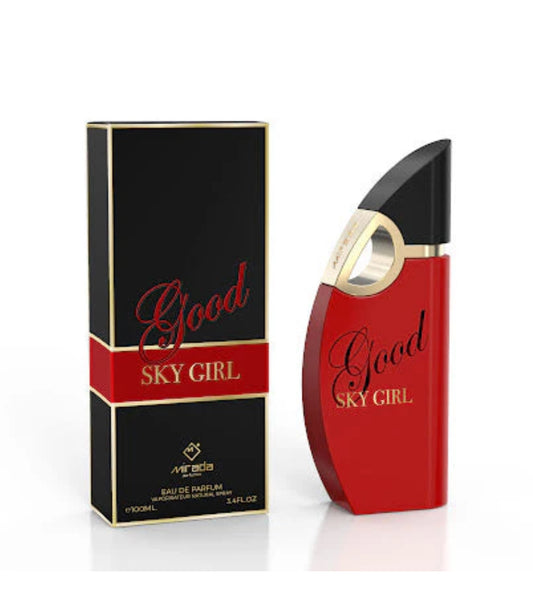 Good Sky Girl by mirada 100 ml EDP (como very GOOD Girl de Carolina Herrera )