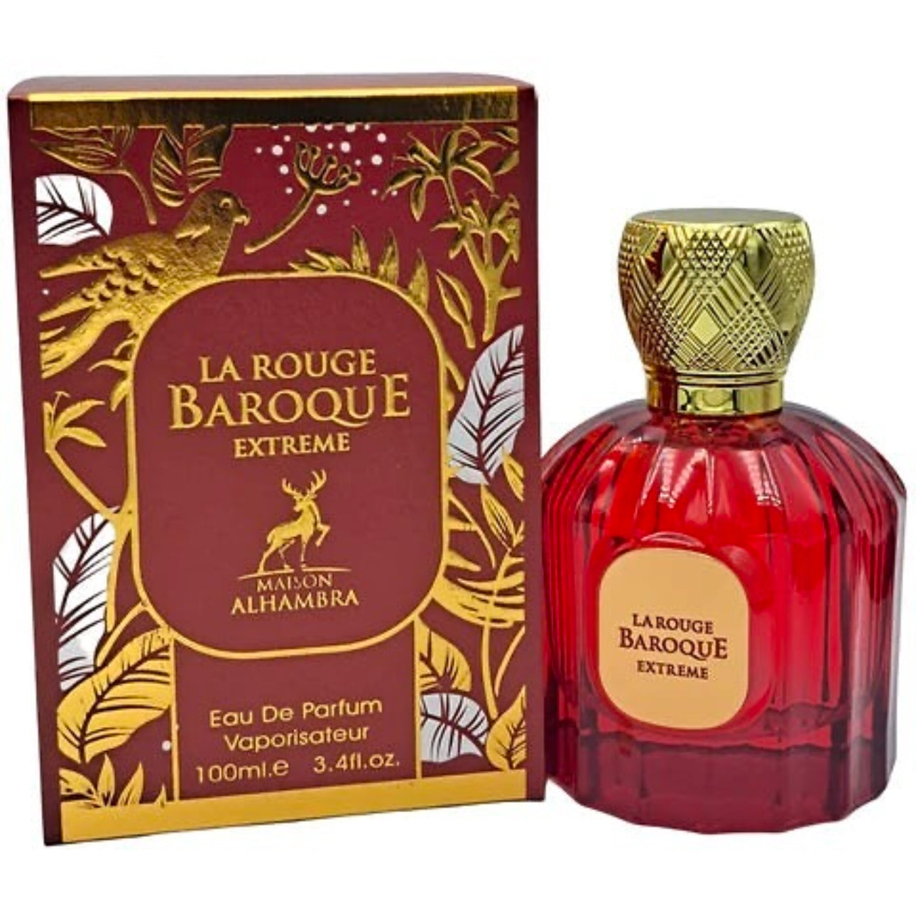 Baroque Rouge Extrait Maison Alhambra para Hombres y Mujeres inspirado en Bacarat rouge 540 extracto