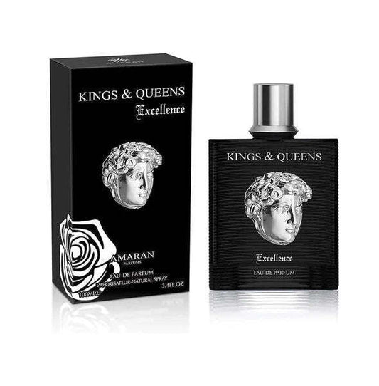 KINGS & QUEENS EXCELLENCE MEN EDP - 100ML (3.4oz) BY AMARAN ( puré Xs Paco Rabbane