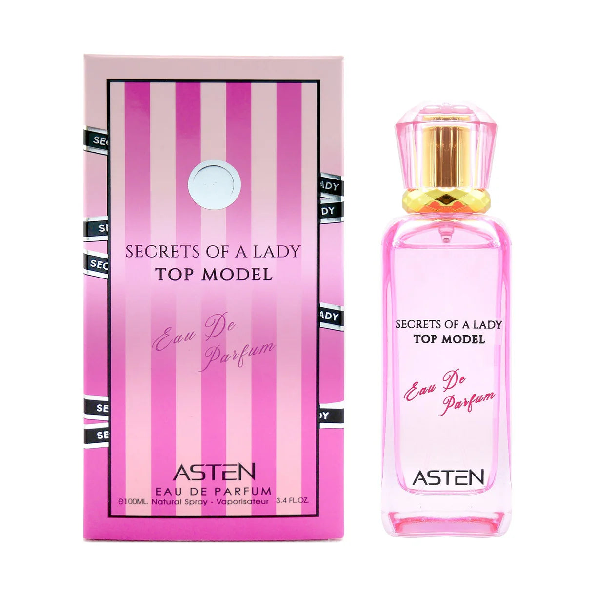 Secrets of a Lady Top Model EDP - 100Ml (3.4Oz) By Asten para mujeres ( Bombashell -Victoria secrets)