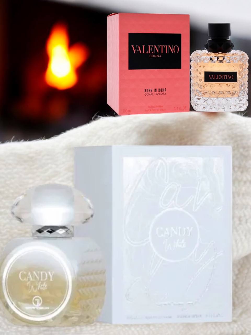 CANDY WHITE EAU DE PARFUM (Valentino Donna Born In Roma Coral Fantasy )