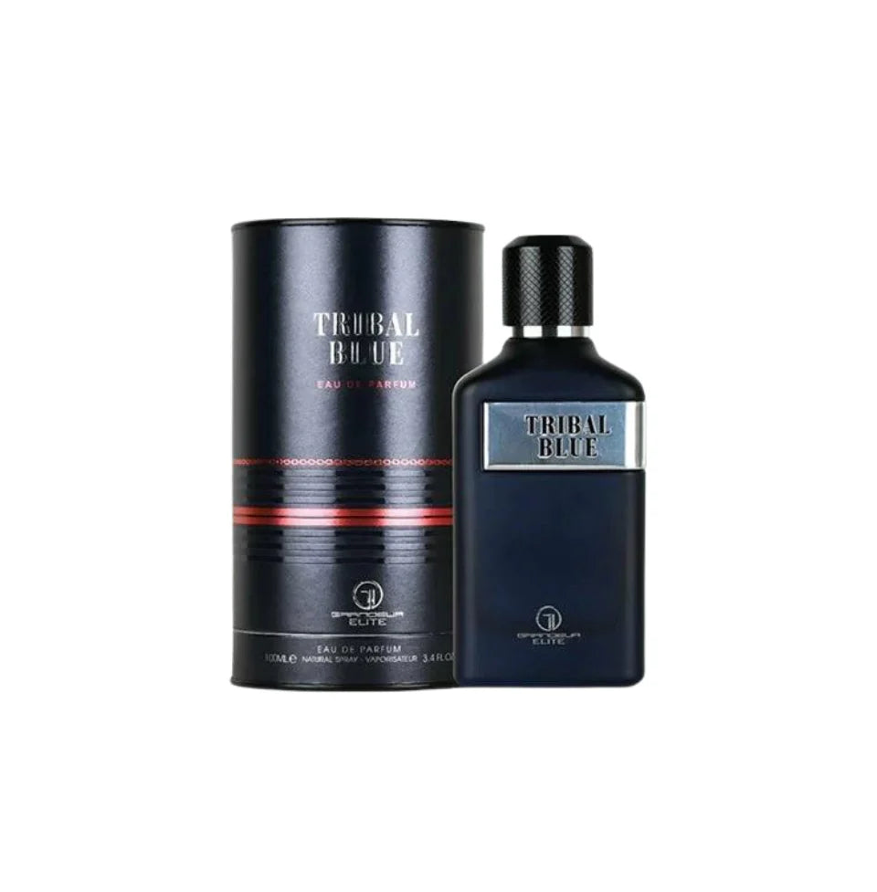 Tribal Blue by Grandeur - Eau de Parfum for Men -100ml (3.4oz) inspirado en Ultra mal de Jean paul Goultier !