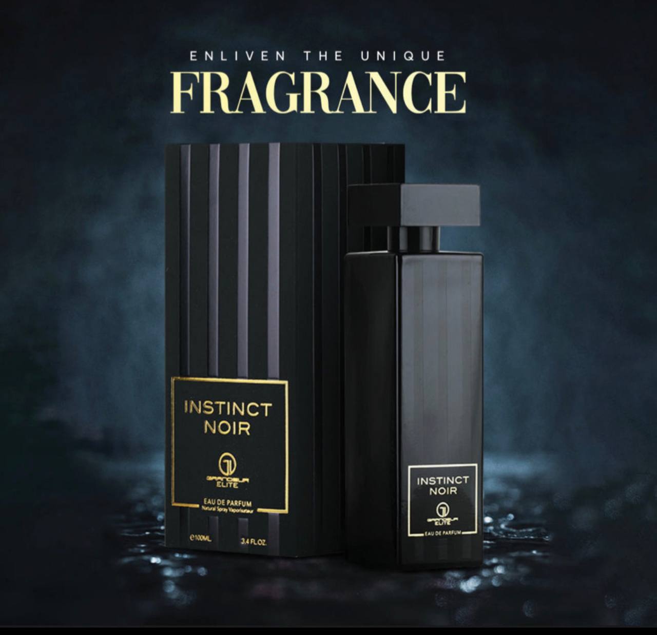 INSTINCT NOIR GRANDEUR 100ml inspirado en Black Xs Paco rabanne