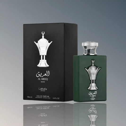 Al Areeq Silver by Lattafa Pride-EDP -3.4 OZ-Árabe para hombres